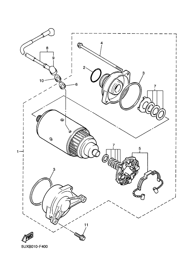 40 - DEMARREUR ELECTRIQUE