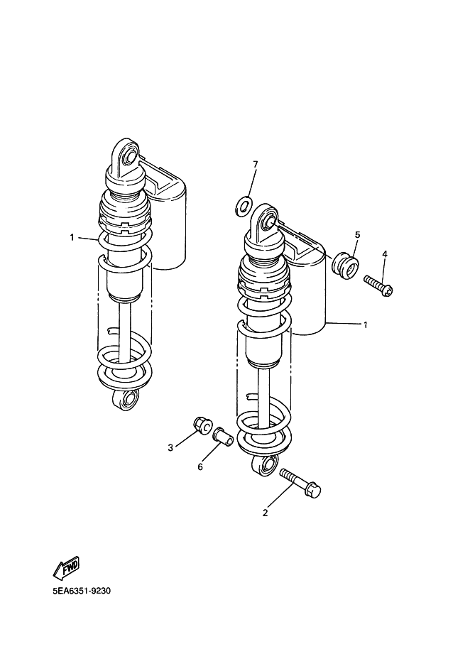 23 - SUSPENSION ARRIERE