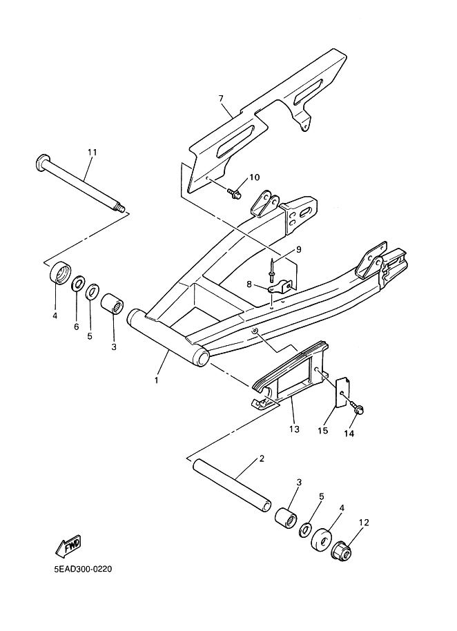 22 - BRAS ARRIERE & SUSPENSION