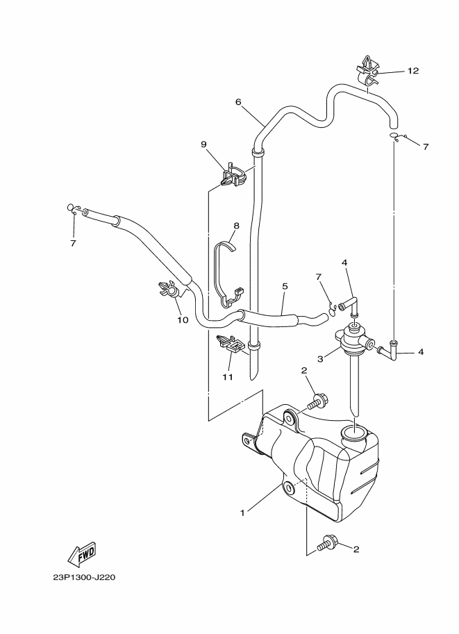 22 - RECUPERATION RESERVOIR