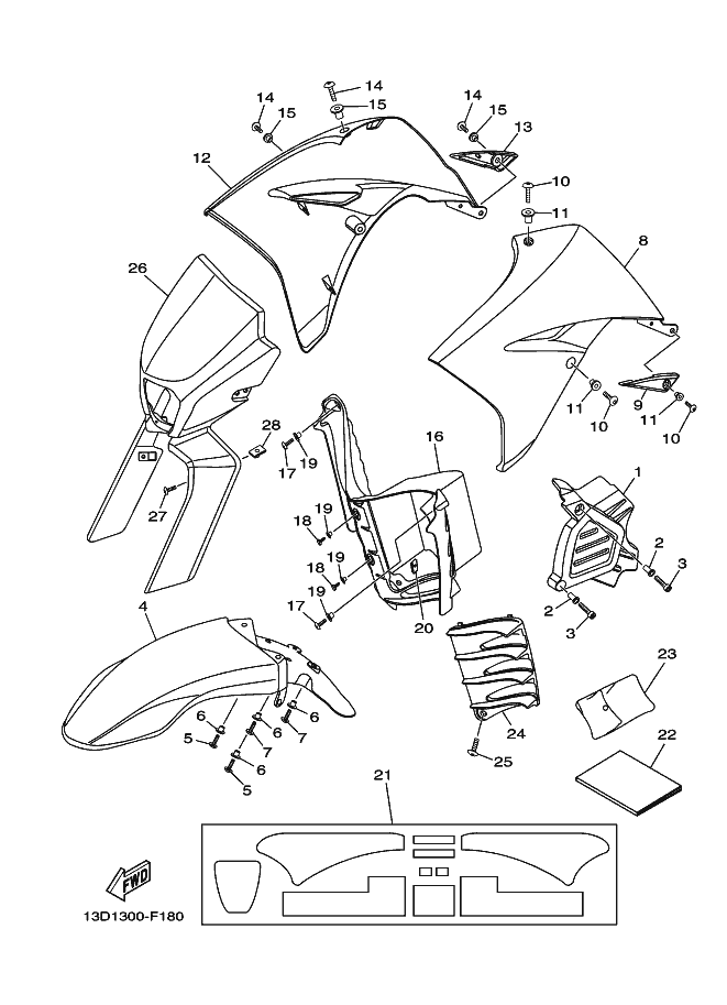 18 - FRONT BODY