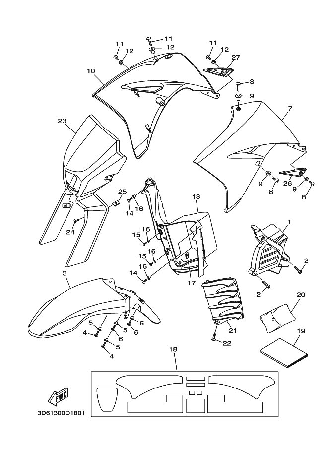 18 - FRONT BODY