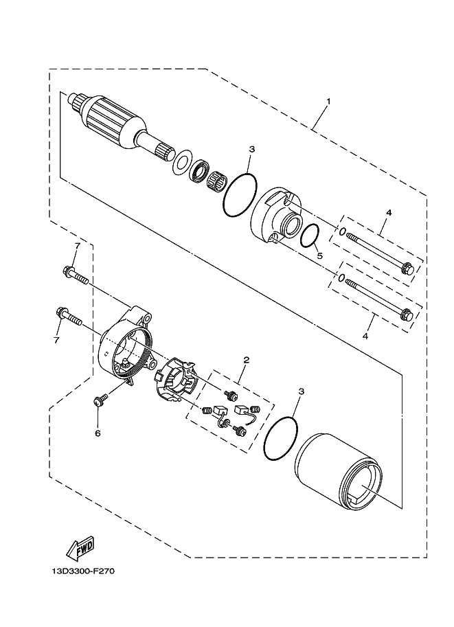 27 - DEMARREUR ELECTRIQUE