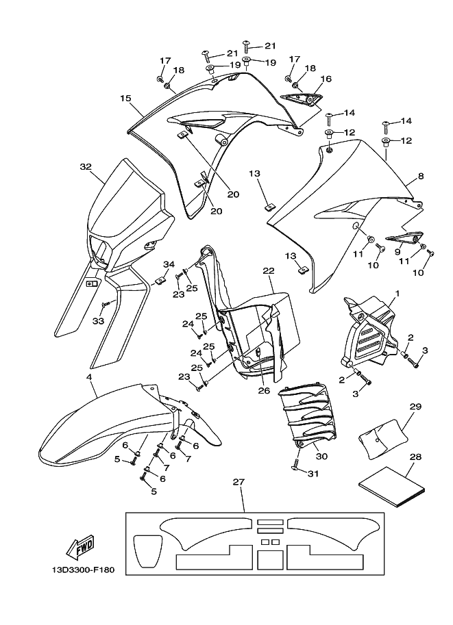 18 - FRONT BODY