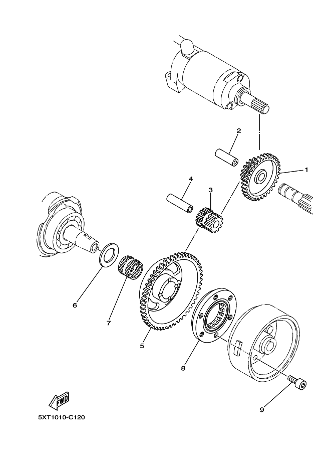 12 - EMBRAYAGE DE DEMAR