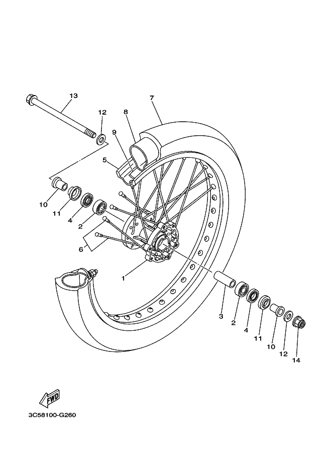 27 - ROUE AVANT