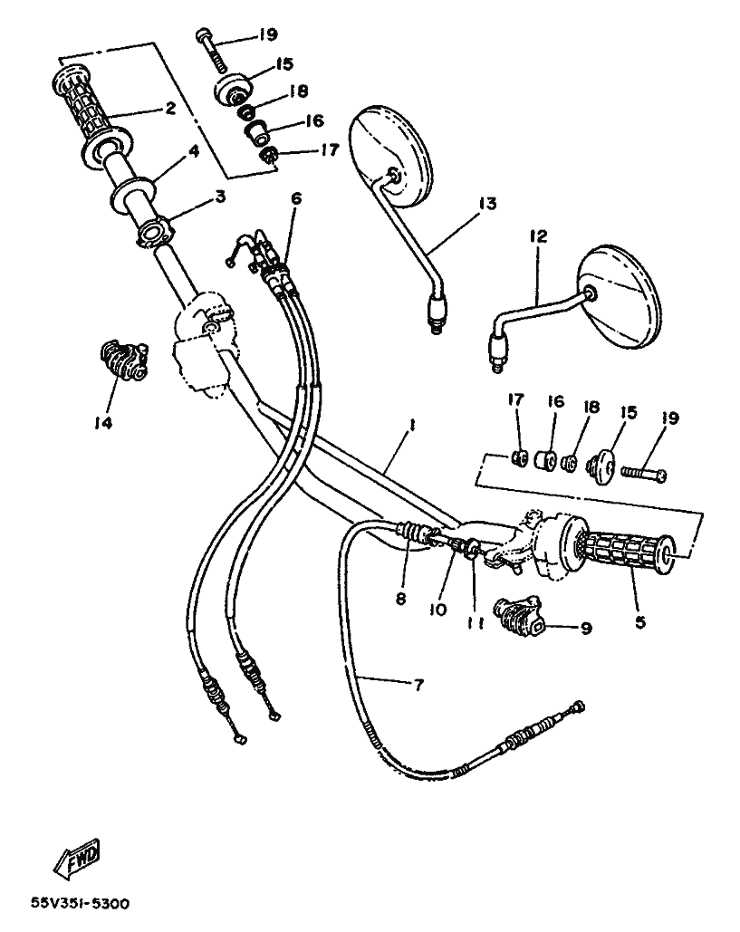 30 - GUIDON & CABLE