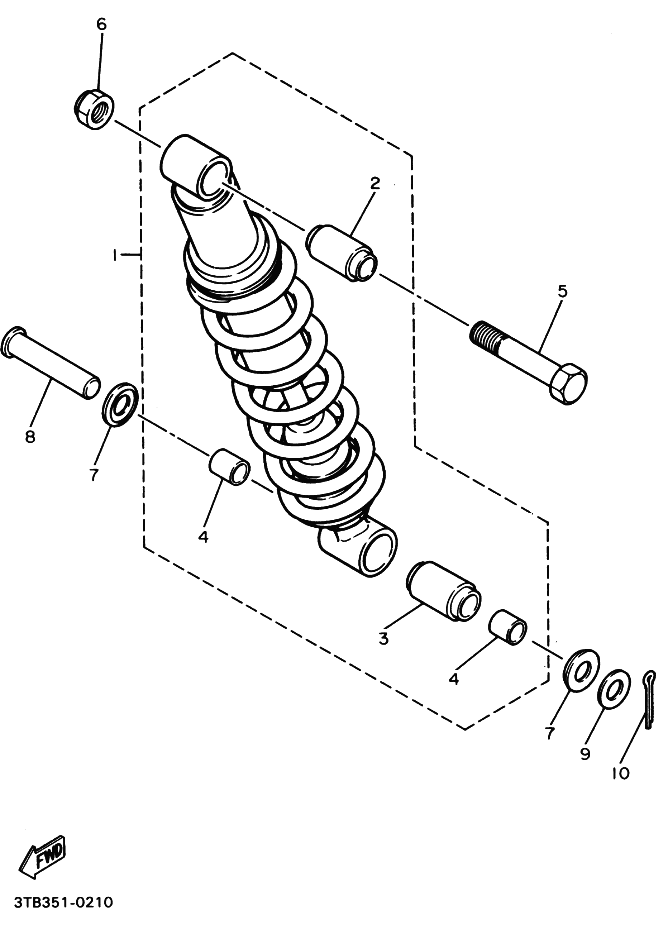 21 - BRAS ARRIERE & SUSPENSION