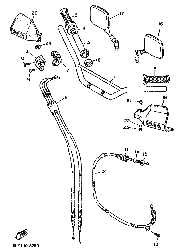 29 - GUIDON & CABLE