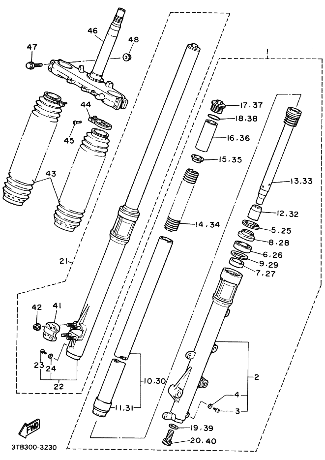 23 - FOURCHE AVANT