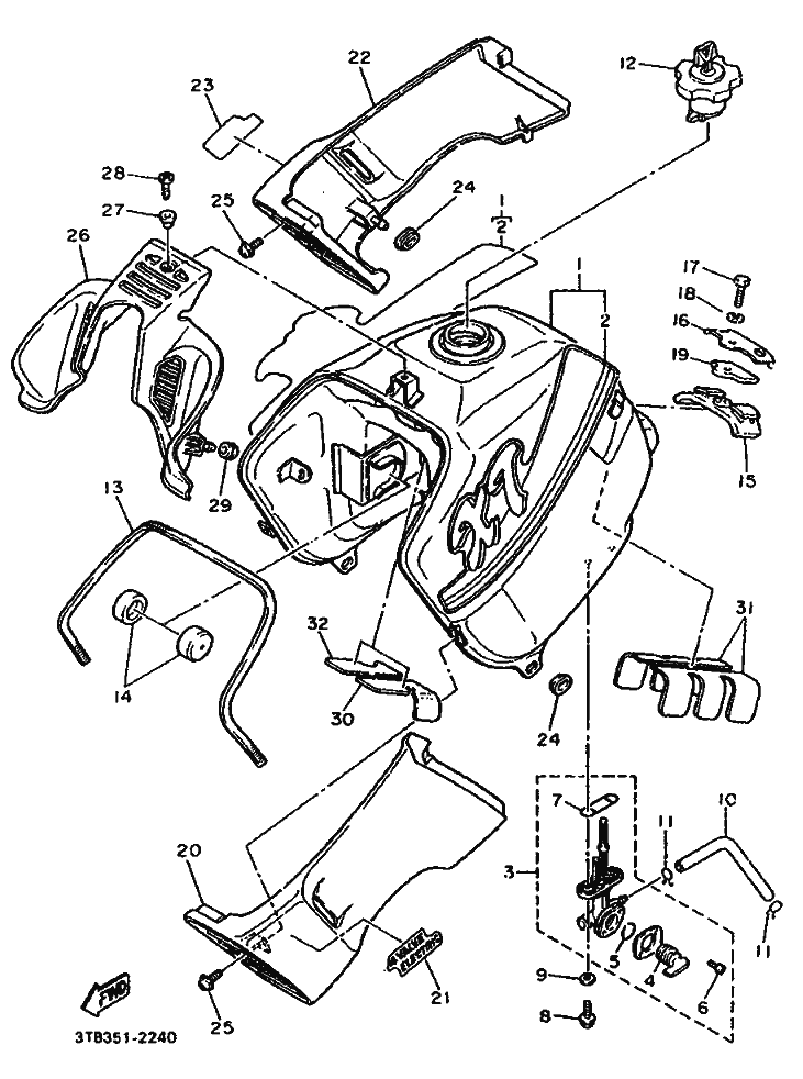 24 - RESERVOIR A CARBURANT