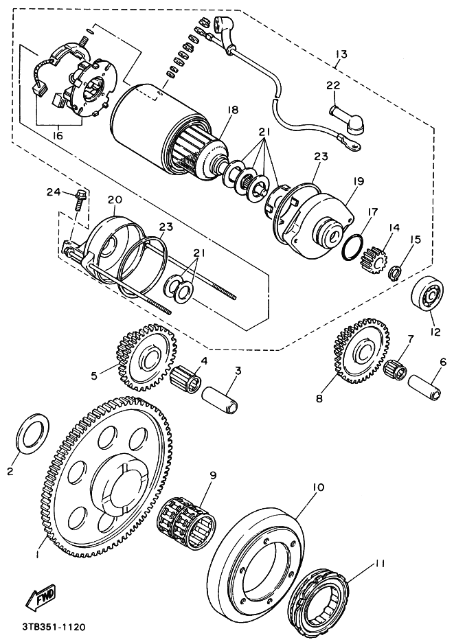 12 - EMBRAYAGE DE DEMAR