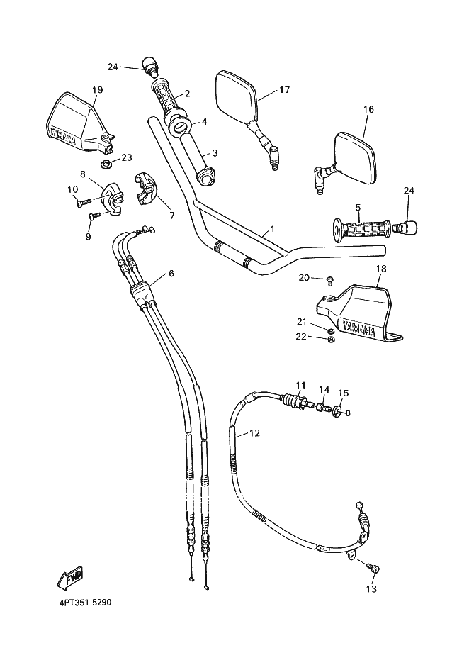 29 - GUIDON & CABLE