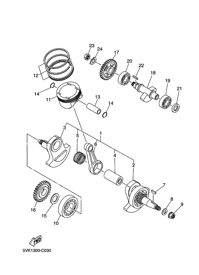 03 - VILEBREQUIN & PISTON