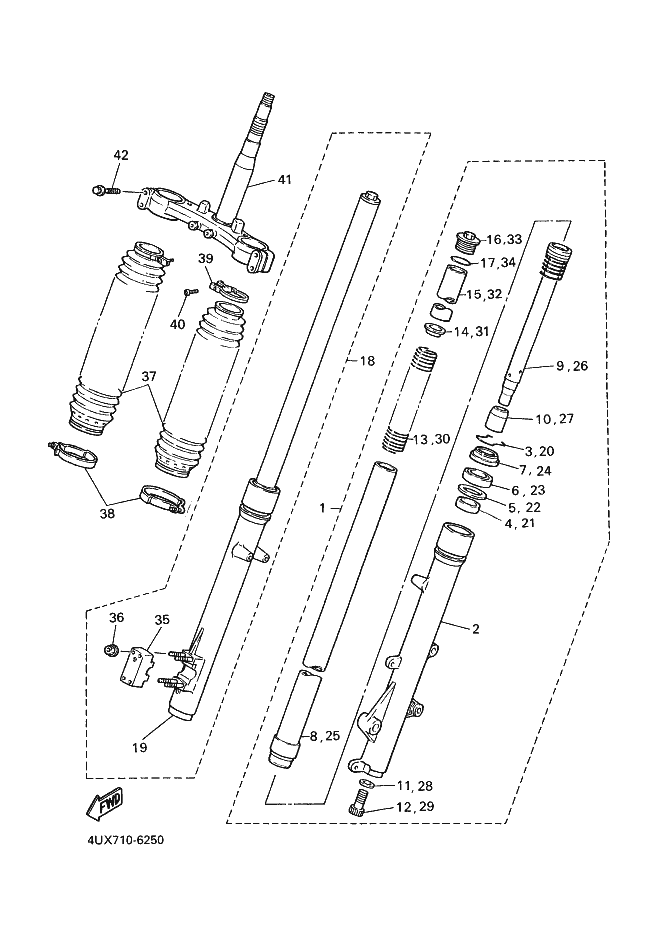 25 - FOURCHE AVANT