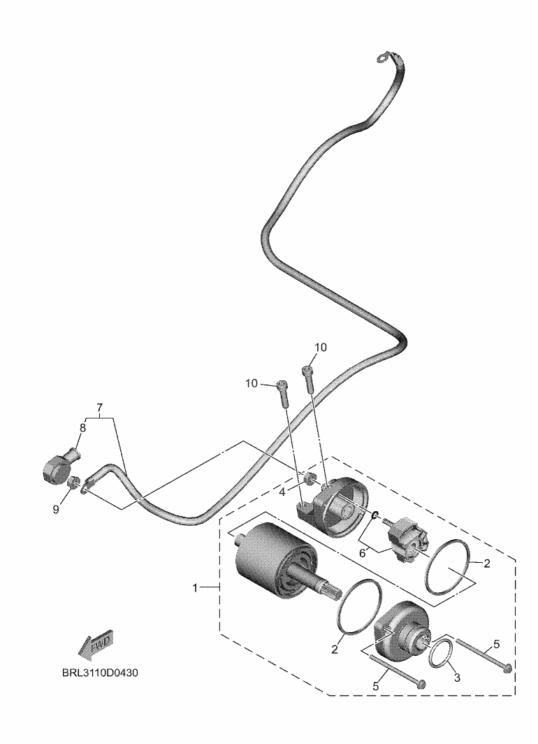 43 - DEMARREUR ELECTRIQUE