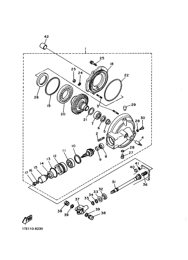 23 - ARBRE DE TRANSMISSION