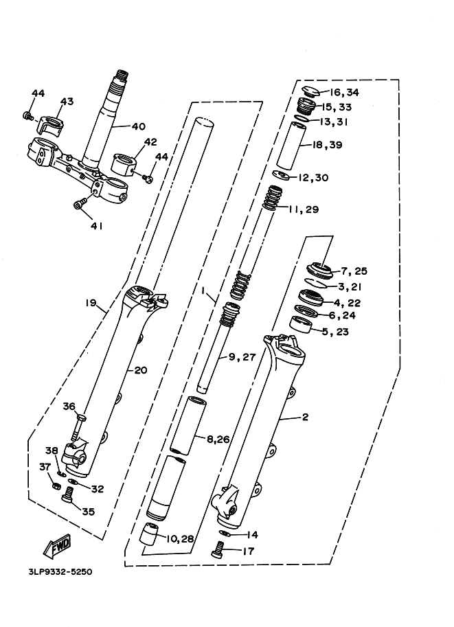 25 - FOURCHE AVANT