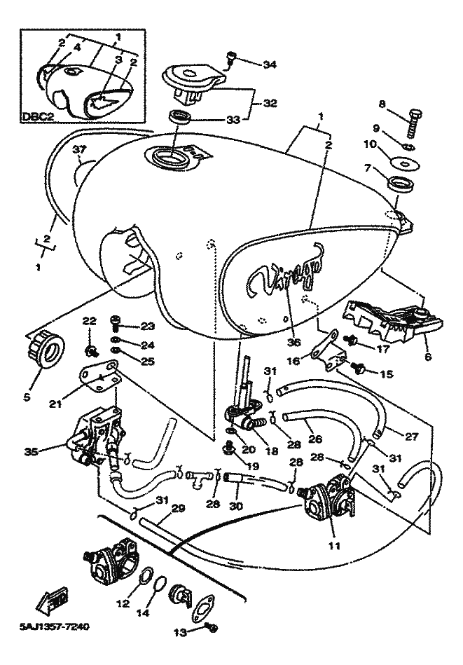 24 - RESERVOIR A CARBURANT