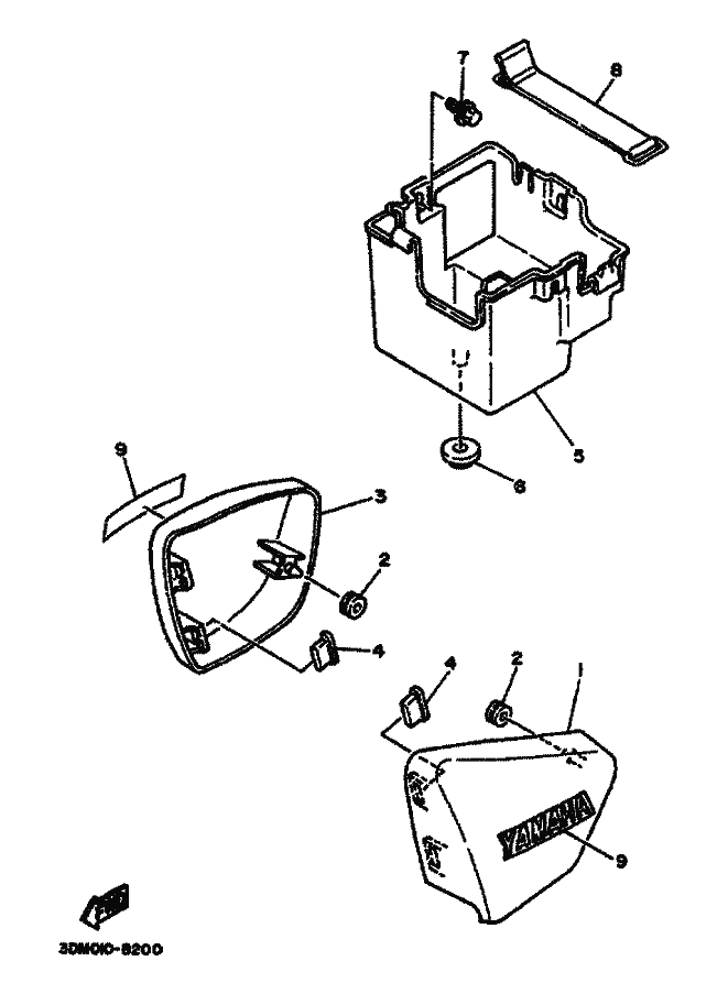 20 - COUVERCLE LATERAL