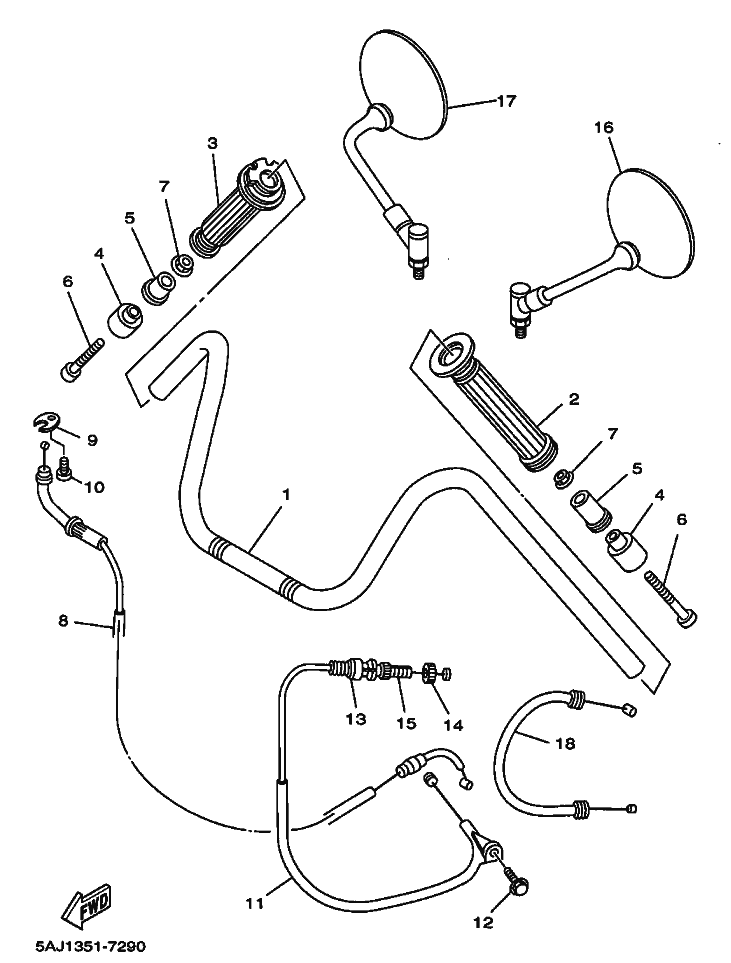 29 - GUIDON & CABLE