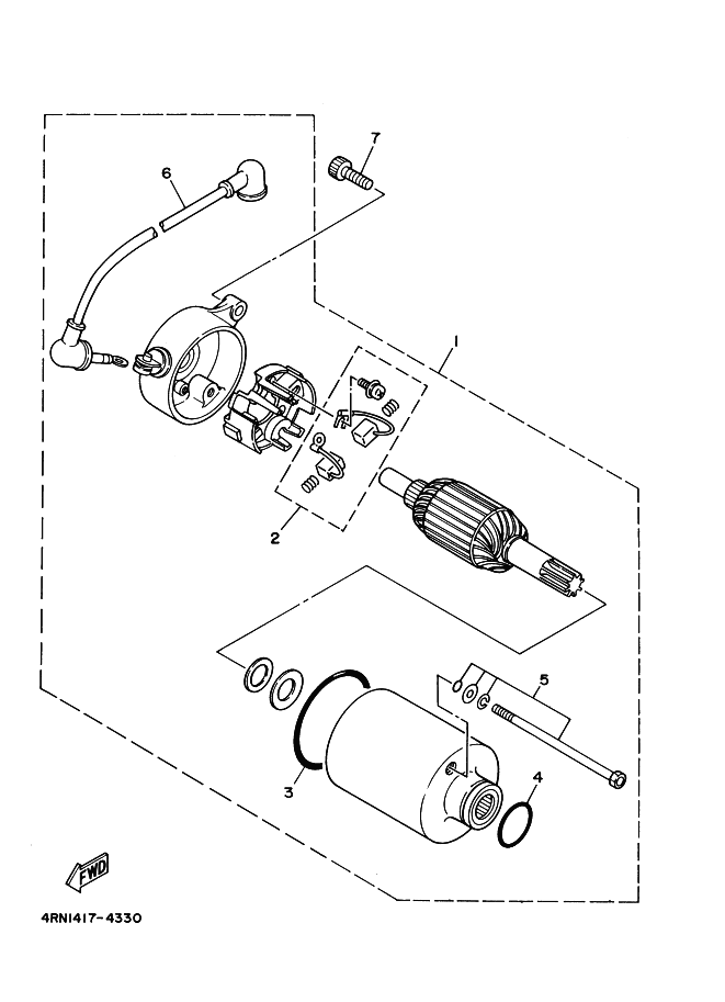 33 - DEMARREUR ELECTRIQUE