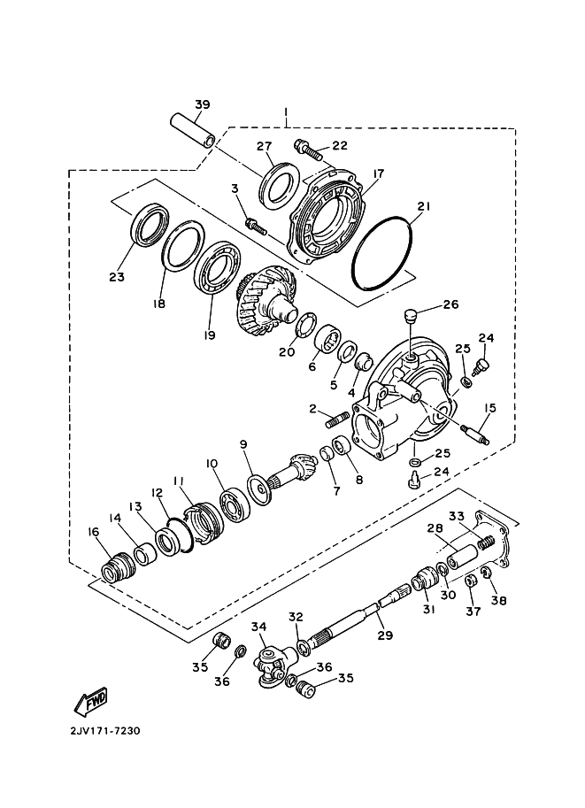 23 - ARBRE DE TRANSMISSION