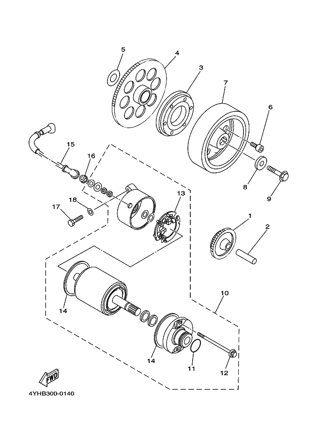 13 - EMBRAYAGE DE DEMAR