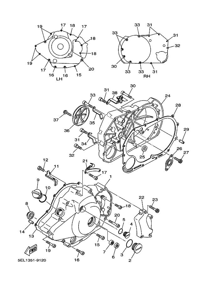 12 - COUVERCLE DE CARTER 1