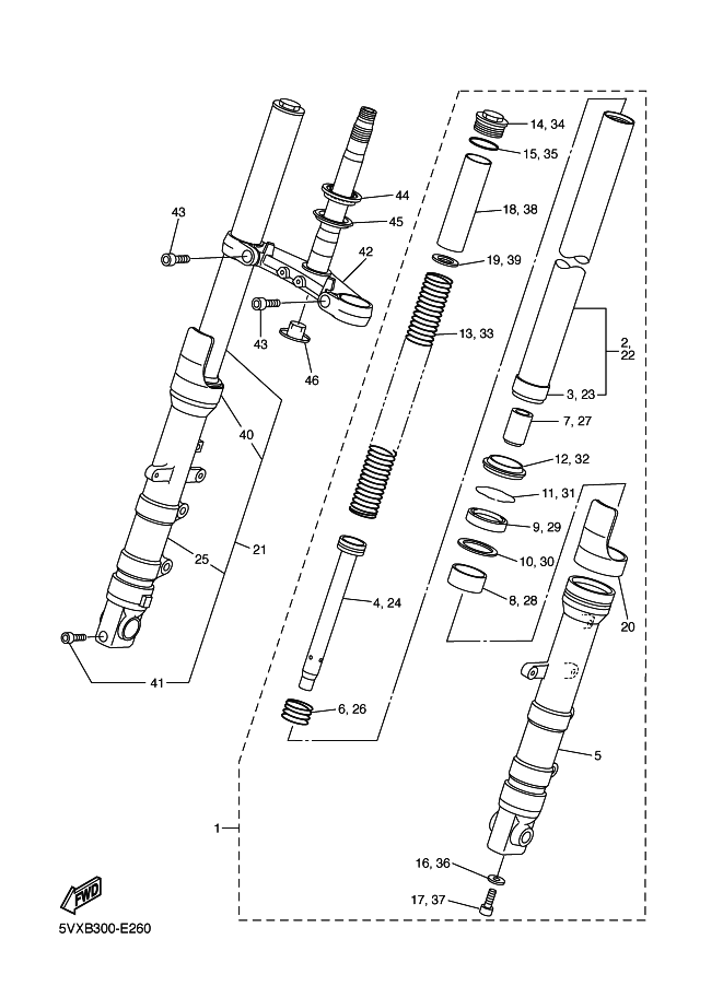 26 - FOURCHE AVANT