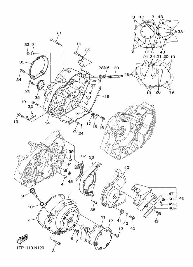 12 - COUVERCLE DE CARTER 1