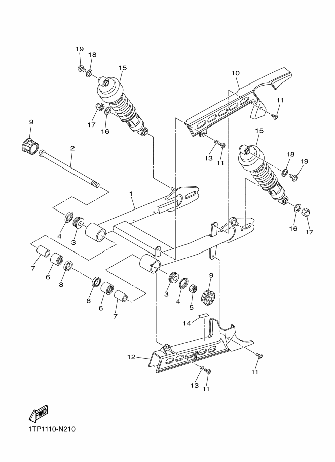21 - BRAS ARRIERE & SUSPENSION