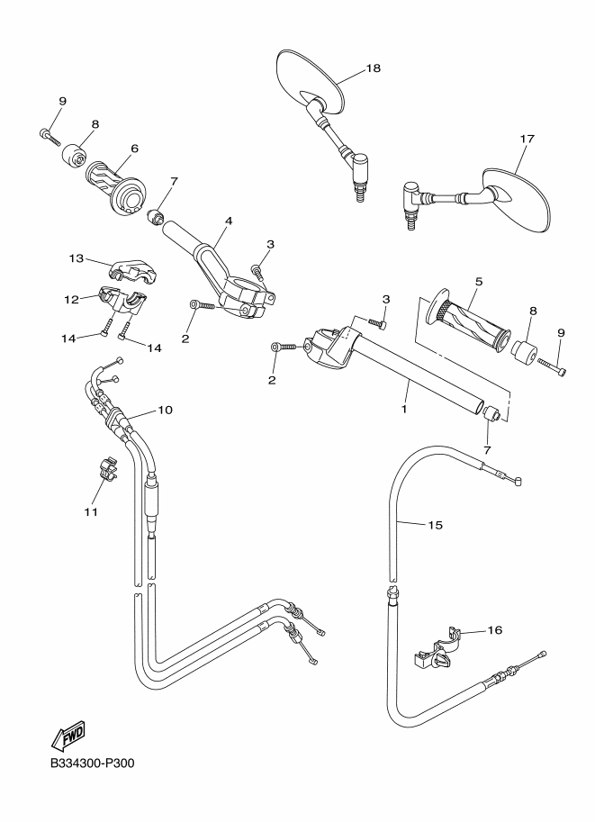 30 - GUIDON & CABLE