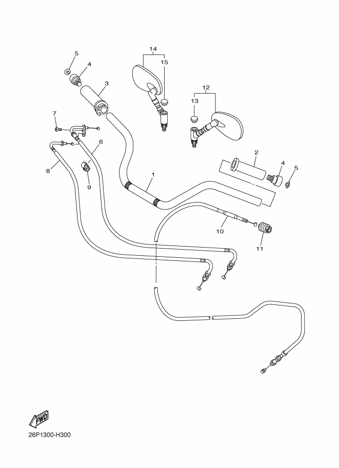 30 - GUIDON & CABLE