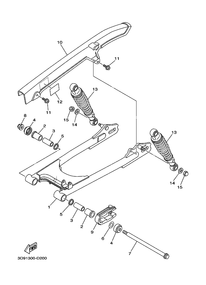 20 - BRAS ARRIERE & SUSPENSION