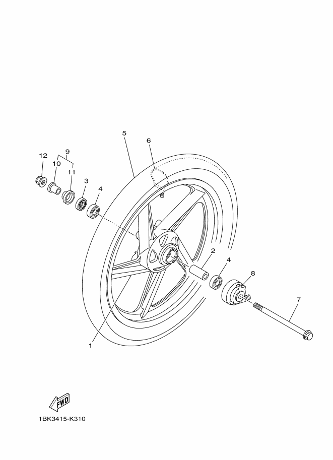 28 - ROUE AVANT 2