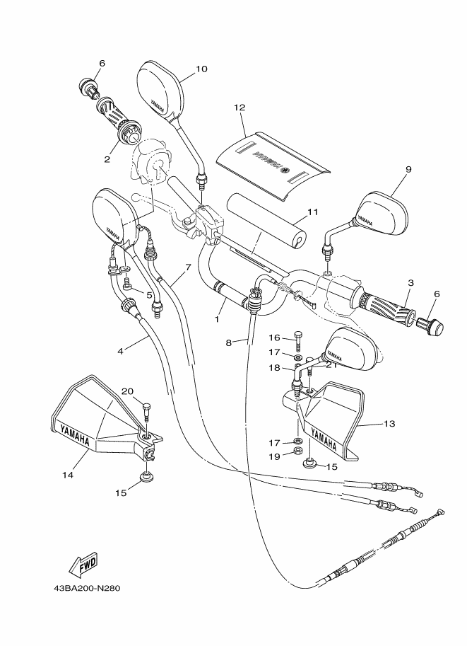38 - GUIDON & CABLE