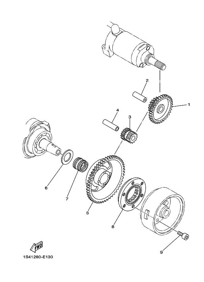 13 - EMBRAYAGE DE DEMAR