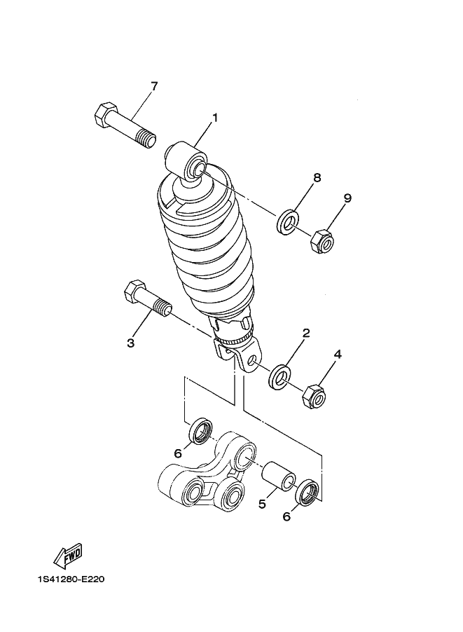 22 - SUSPENSION ARRIERE