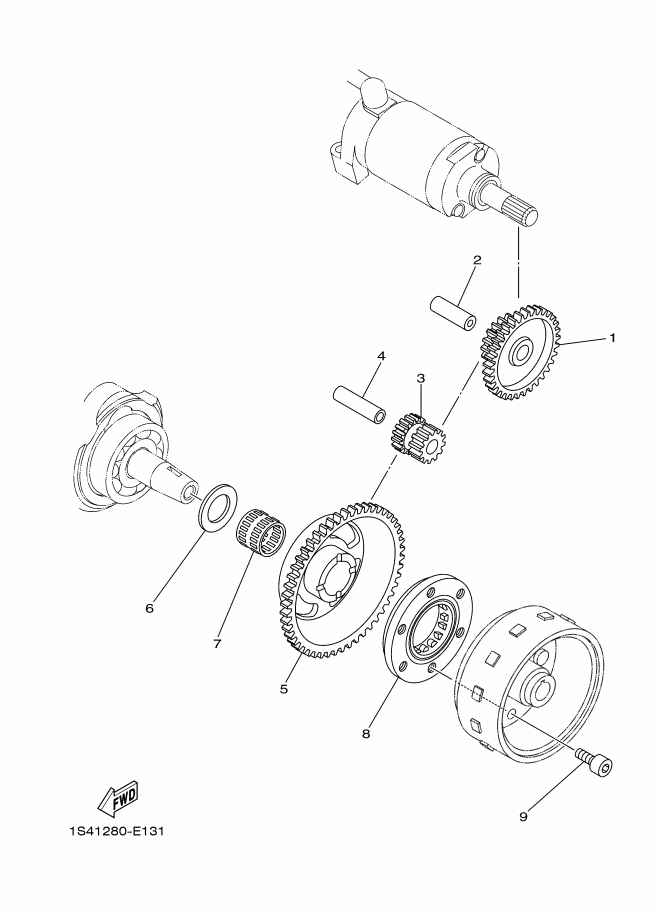 13 - EMBRAYAGE DE DEMAR