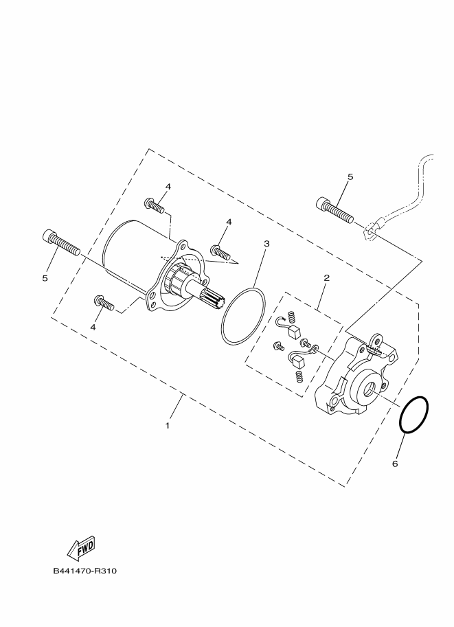 31 - DEMARREUR ELECTRIQUE