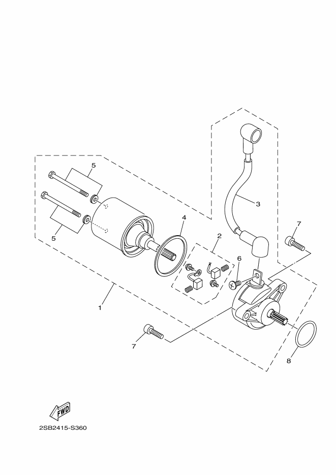 30 - DEMARREUR ELECTRIQUE