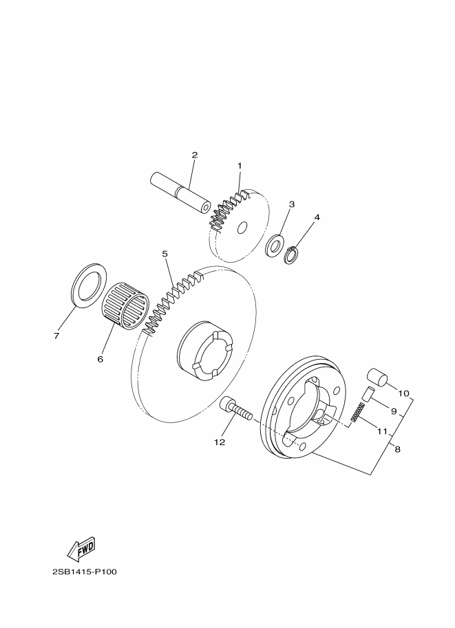 10 - EMBRAYAGE DE DEMAR