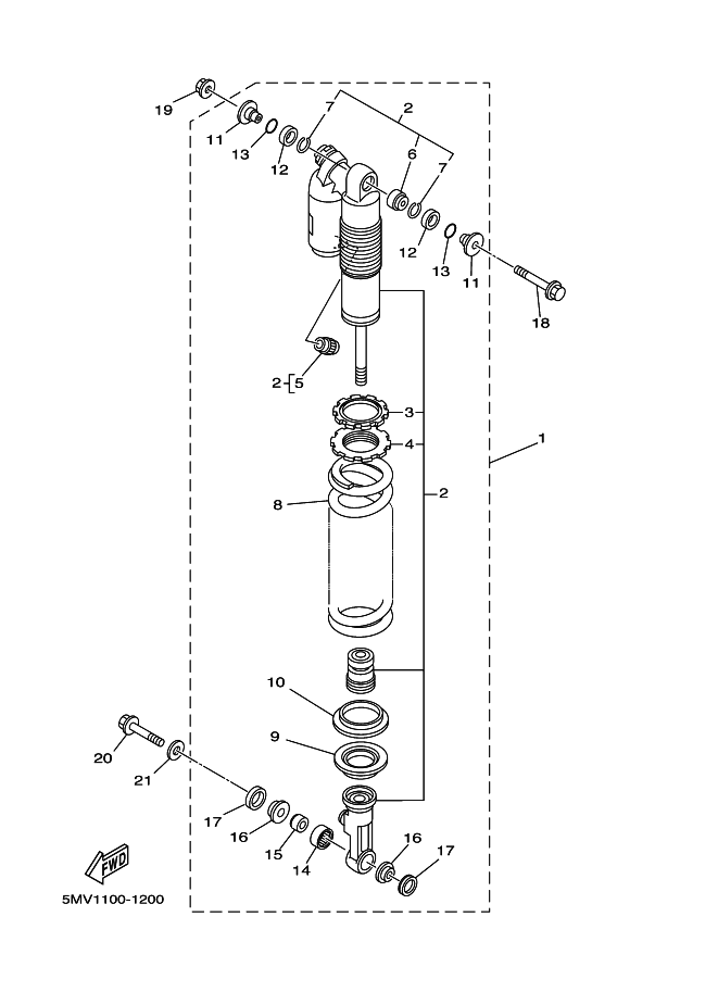 20 - SUSPENSION ARRIERE
