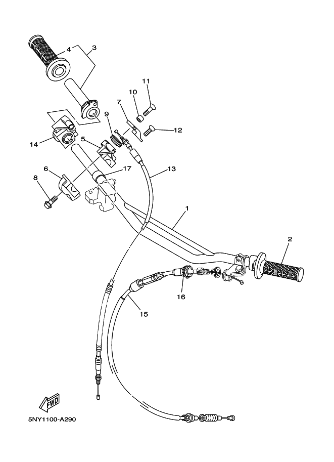 29 - GUIDON & CABLE