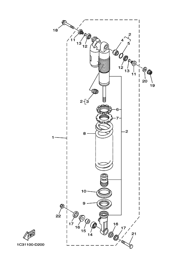 20 - SUSPENSION ARRIERE