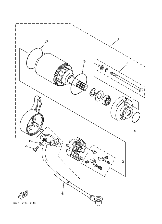 33 - DEMARREUR ELECTRIQUE