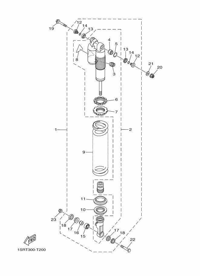 23 - SUSPENSION ARRIERE