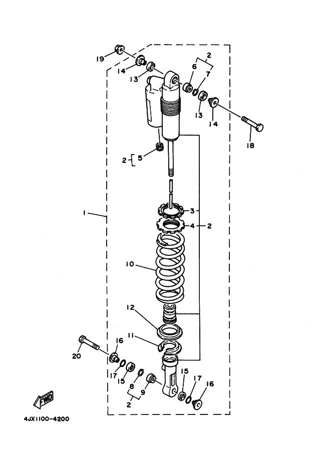20 - SUSPENSION ARRIERE