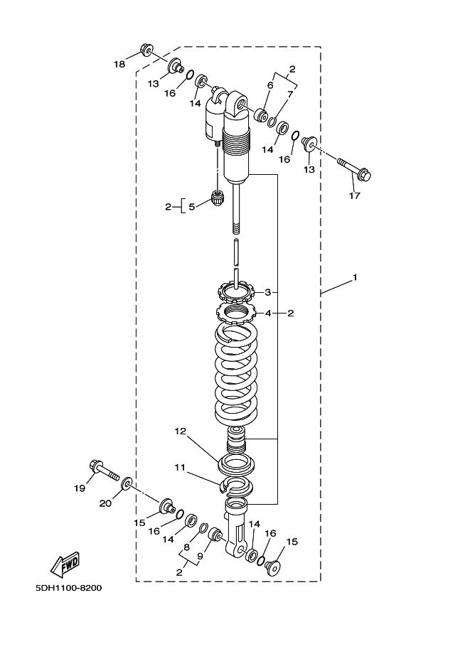 20 - SUSPENSION ARRIERE